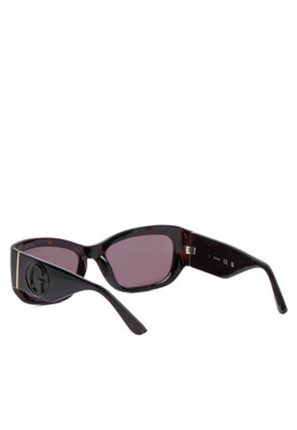 Guess Okulary przeciwsłoneczne GU00253 Brązowy. Kolor: brązowy