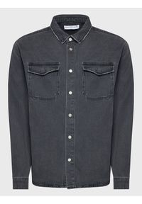 Young Poets Society Koszula jeansowa Danti 107377 Czarny Regular Fit. Kolor: czarny. Materiał: jeans, bawełna #1
