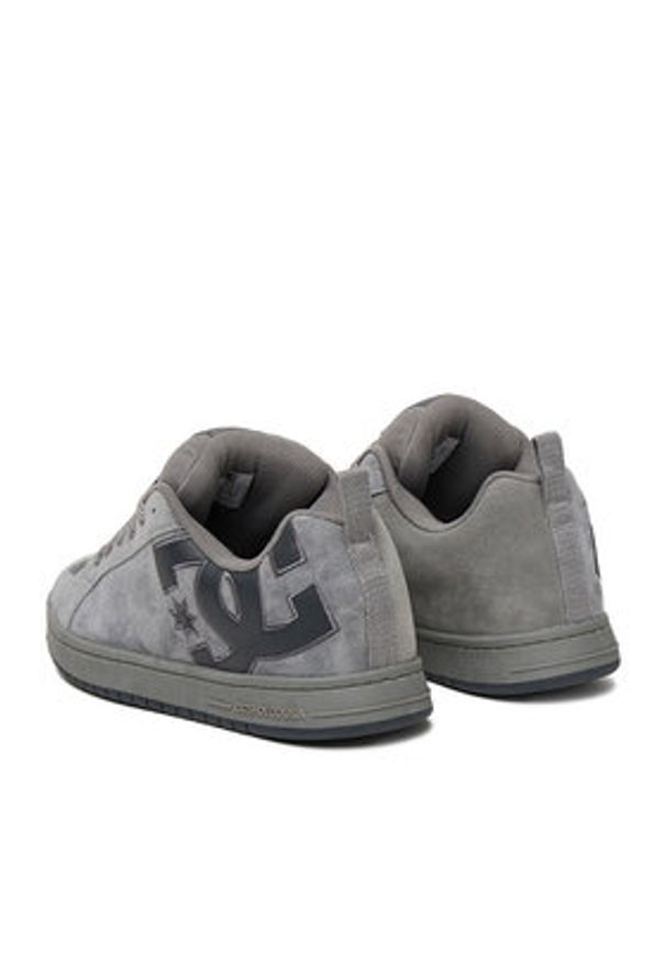 DC Shoes Sneakersy CEO-V5-10116 Szary. Kolor: szary. Materiał: zamsz, skóra