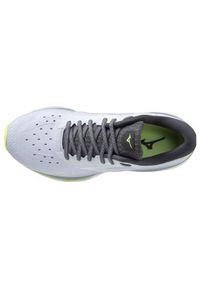 Buty do biegania damskie Mizuno J1GD210203. Kolor: szary, wielokolorowy, żółty. Materiał: tkanina. Szerokość cholewki: normalna. Sport: bieganie