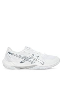 Buty halowe Asics. Kolor: biały