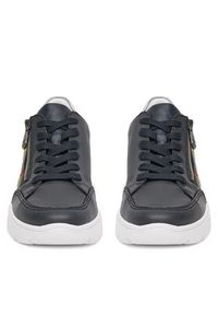 Rieker Sneakersy N1313-14 Granatowy. Kolor: niebieski. Materiał: skóra #6