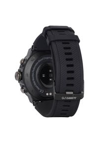GARETT - Smartwatch Garett GRS Pro czarny. Rodzaj zegarka: smartwatch. Kolor: czarny. Styl: sportowy, militarny