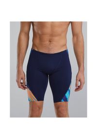 Spodenki pływackie męskie TYR Jammer Swimsuit - Riptidal. Kolor: niebieski