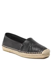 Max Mara Espadryle Eli 45210321600 Czarny. Kolor: czarny. Materiał: skóra #8