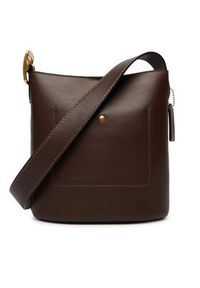Coach Torebka Bleecker Bucket Bag 21 CCX07 Brązowy. Kolor: brązowy. Materiał: skórzane #4