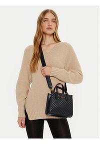 Guess Torebka Silvana 2 Comp Tote HWQV86 65770 Czarny. Kolor: czarny. Materiał: skórzane #4