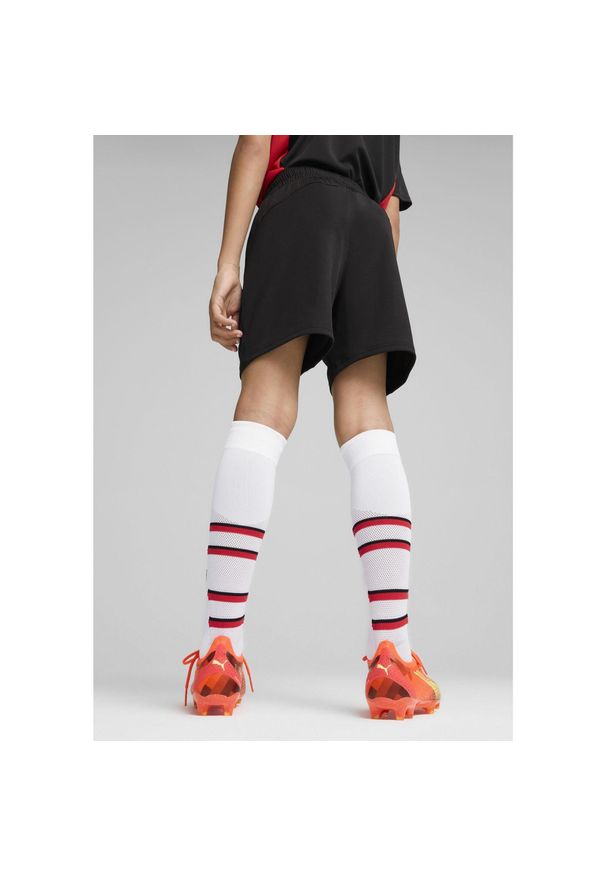 Szorty dla dzieci Puma. Kolor: czerwony, wielokolorowy, czarny. Styl: elegancki, młodzieżowy