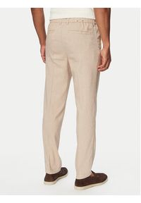 BOSS Spodnie materiałowe Kane1 50557859 Beżowy Regular Fit. Kolor: beżowy. Materiał: syntetyk #4
