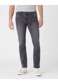 Wrangler - MĘSKIE SPODNIE JEANSOWE WRANGLER SLIM GREAT GREY W10LM781F