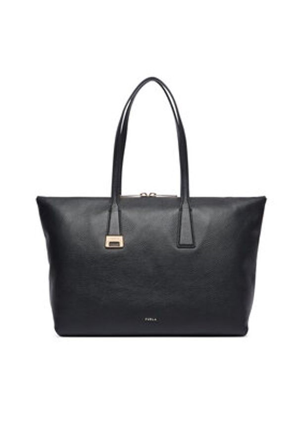 Furla Torebka Olivia L WB01940 HSF000 CN O6000 Czarny. Kolor: czarny. Materiał: skórzane