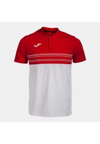 Koszulka treningowa męska Joma Smash. Kolor: biały, czerwony, wielokolorowy. Materiał: poliester. Długość rękawa: krótki rękaw. Długość: krótkie