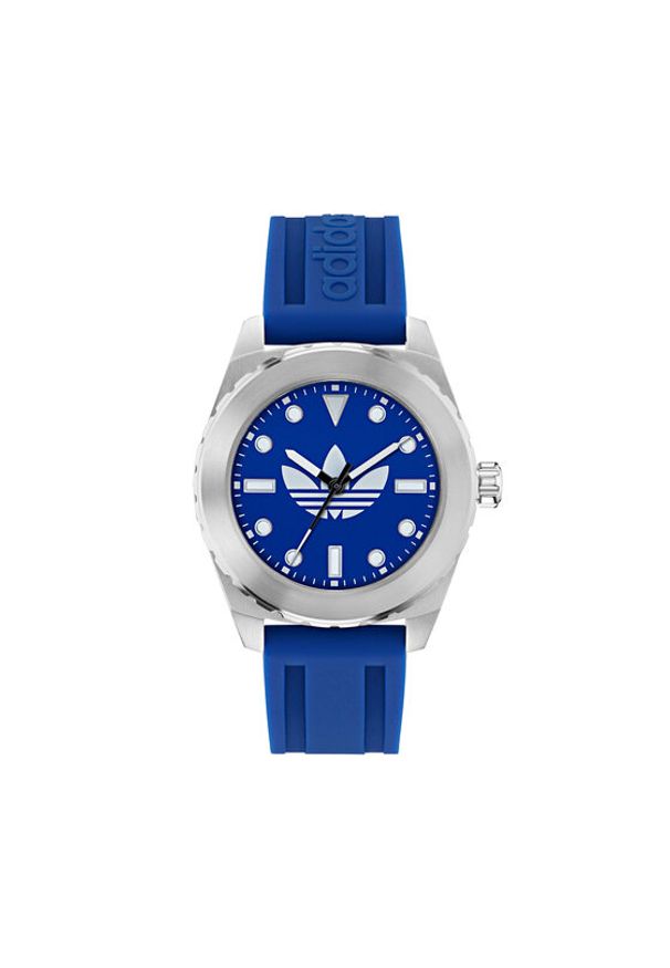 Adidas - adidas Zegarek Discoverer One AOSY25020 Srebrny. Kolor: srebrny