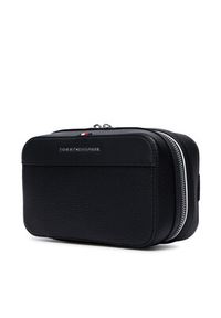 TOMMY HILFIGER - Tommy Hilfiger Kosmetyczka Th Central Washbag AM0AM14824 Czarny. Kolor: czarny. Materiał: skóra #3