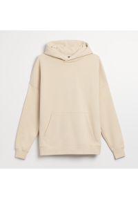 House - Beżowa bluza z kapturem - Kremowy. Typ kołnierza: kaptur. Kolor: kremowy