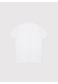 Pako Lorente - PAKO LORENTE – Biały t-shirt polo. Typ kołnierza: polo. Kolor: biały. Materiał: bawełna, elastan #3