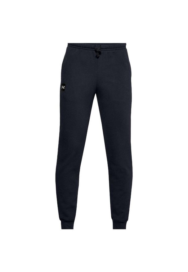 Spodnie dresowe chłopięce Under Armour RIVAL FLEECE JOGGERS. Kolor: czarny, wielokolorowy. Materiał: dresówka