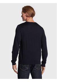 BOSS - Boss Sweter Melba-P 50468261 Granatowy Slim Fit. Kolor: niebieski. Materiał: wełna