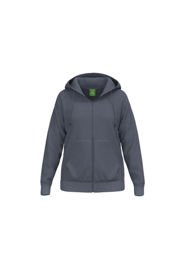 ERIMA - Damska kurtka z kapturem Erima TS. Typ kołnierza: kaptur. Kolor: szary