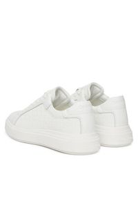 Calvin Klein Sneakersy Chunky Low Top Lace Up Mono HM0HM01970 Biały. Kolor: biały. Materiał: skóra #5