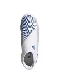 Adidas - Buty piłkarskie adidas Predator Edge.3 Ll Fg Jr GX5208 białe białe. Kolor: biały. Materiał: guma, syntetyk. Sport: piłka nożna #2