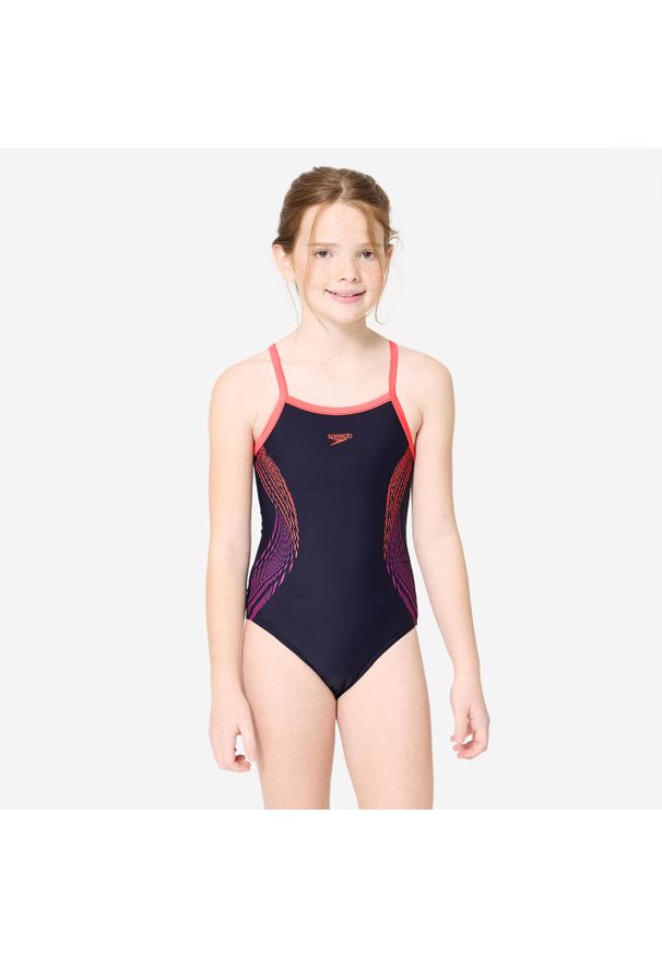 Strój jednoczęściowy pływacki dla dzieci Speedo Muscleback. Materiał: materiał