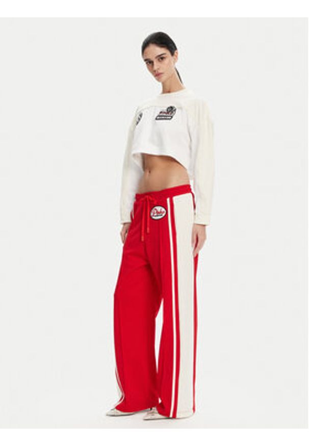 Pinko - PINKO Bluza 105265 Biały Relaxed Fit. Kolor: biały. Materiał: bawełna