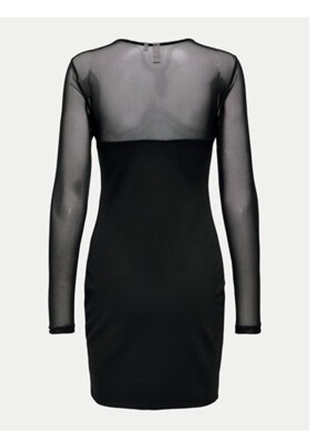 only - ONLY Sukienka koktajlowa Becki 15331783 Czarny Slim Fit. Kolor: czarny. Materiał: syntetyk. Styl: wizytowy