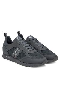 EA7 Emporio Armani Sneakersy 7X000334 AF18610 M8341 Szary. Kolor: szary. Materiał: skóra #3