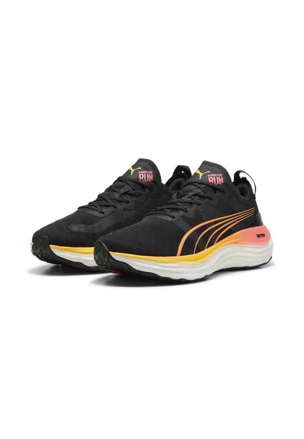 Buty do biegania męskie Puma Foreverrun Nitro Ultra. Kolor: pomarańczowy, żółty, różowy, czarny, wielokolorowy. Sport: bieganie