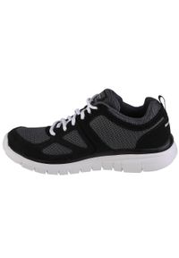 skechers - Buty do chodzenia męskie, Skechers Burns. Kolor: szary. Materiał: guma, materiał, tkanina, syntetyk. Sport: turystyka piesza