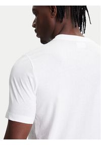 Kappa T-Shirt 351U8KW 001 Biały Regular Fit. Kolor: biały. Materiał: bawełna