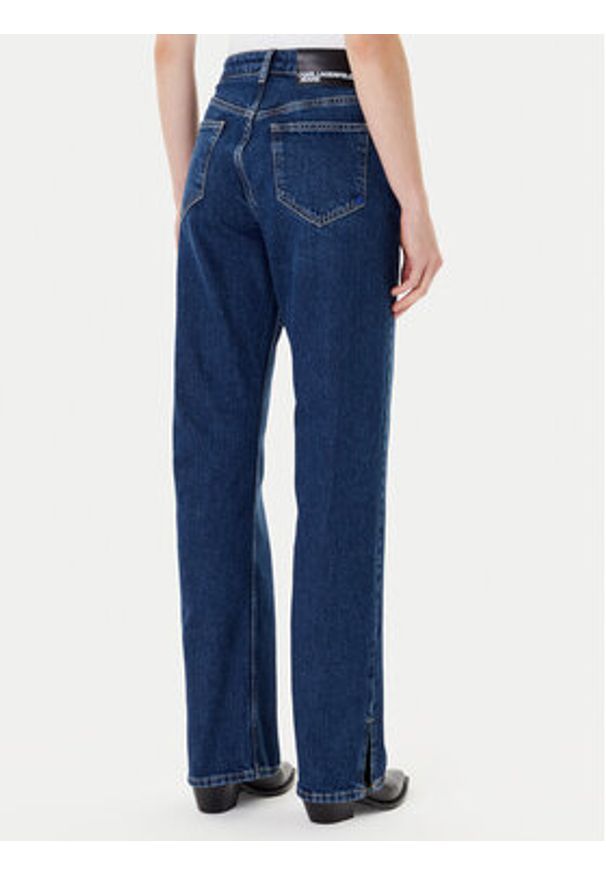 Karl Lagerfeld Jeans Jeansy A3W10061 Niebieski Straight Fit. Kolor: niebieski
