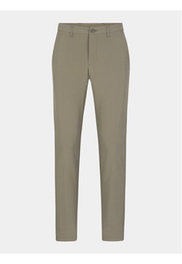 BOSS - Boss Chinosy T_Commuter 50495497 Zielony Slim Fit. Kolor: zielony. Materiał: syntetyk