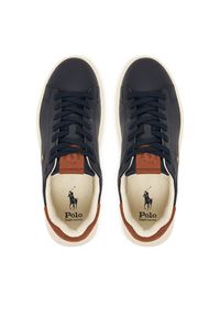 Polo Ralph Lauren Sneakersy 809P07170002 Granatowy. Kolor: niebieski. Materiał: skóra #3