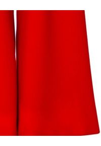 AGGI - Czerwone eleganckie spodnie Rebecca. Kolor: czerwony. Materiał: tkanina. Styl: elegancki #3