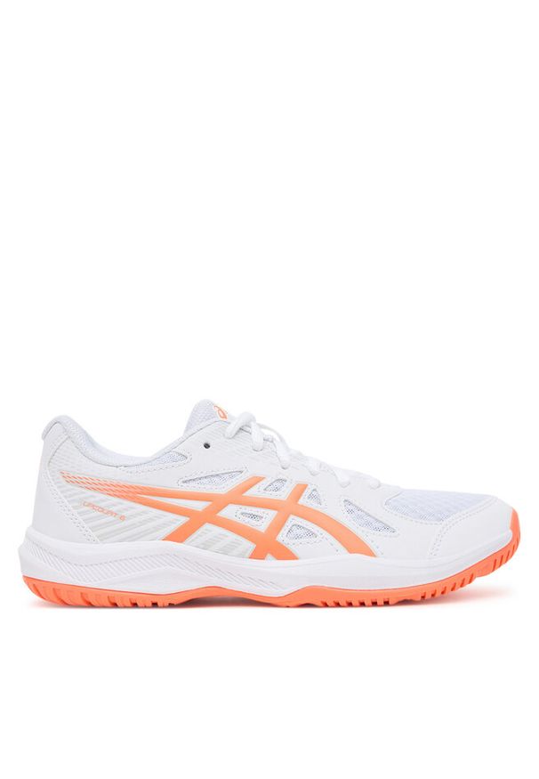 Buty halowe Asics. Kolor: biały