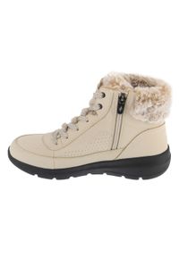 skechers - Buty zimowe damskie, Glacial Ultra - Mountain Muse. Kolor: beżowy. Sezon: zima #2