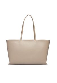 Tommy Jeans Torebka Tjw Must Tote AW0AW18455 Beżowy. Kolor: beżowy. Materiał: skórzane #5