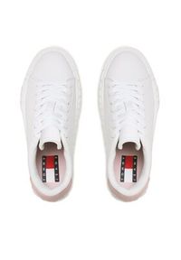 Tommy Jeans Sneakersy New Cupsole Leather EN0EN02137 Biały. Kolor: biały. Materiał: skóra #7