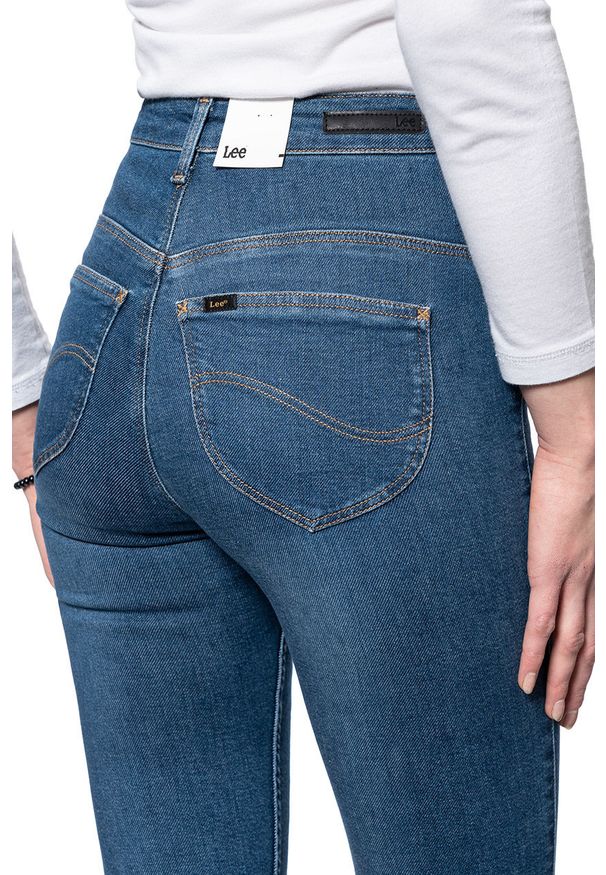 Lee - DAMSKIE SPODNIE JEANSOWE LEE SCARLETT ULTRA HIGH JACKSON WORN L30LMXAX 112106499
