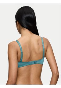 Triumph Biustonosz z fiszbiną Amourette 10209574 Turkusowy. Kolor: turkusowy. Materiał: syntetyk