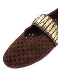 DeeZee Baleriny CEO-HY8171-1 Brązowy. Kolor: brązowy. Materiał: materiał #4