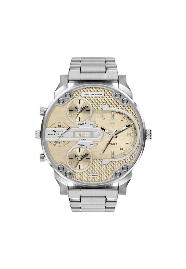 Zegarek Diesel. Kolor: srebrny