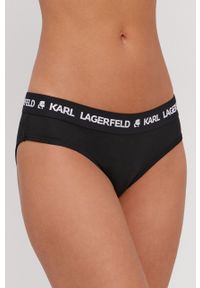 Karl Lagerfeld Figi 211W2106 kolor czarny. Kolor: czarny. Materiał: włókno
