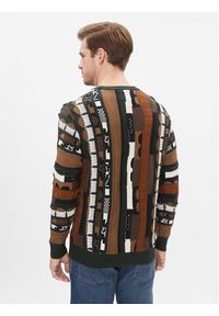 Only & Sons Sweter 22027676 Brązowy Regular Fit. Kolor: brązowy. Materiał: bawełna #3