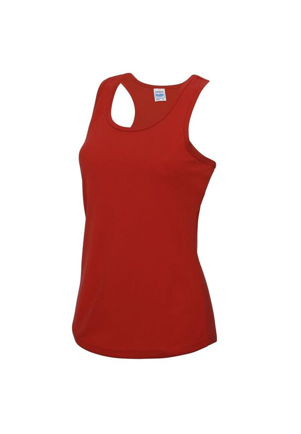 JUST COOL - Kamizelka Top Dla Pań. Kolor: czerwony