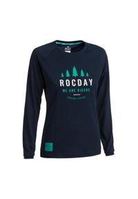 ROCDAY - Koszulka rowerowa męska Rocday Patrol Sanitized® Lady. Kolor: niebieski. Materiał: jersey