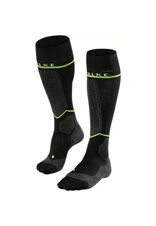 Podkolanówki Falke SK Energizing Wool. Kolor: żółty, wielokolorowy, czarny. Sport: narciarstwo