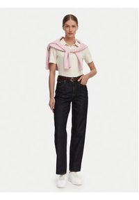 TOMMY HILFIGER - Tommy Hilfiger Jeansy WW0WW50966 Granatowy Taper Fit. Kolor: niebieski #3